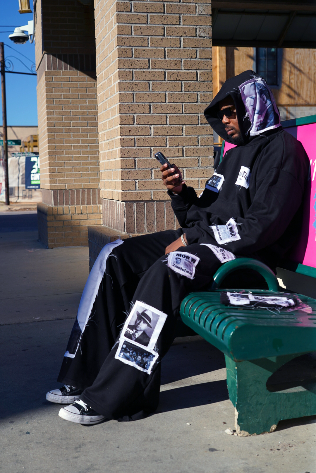 CAPONE HOODIE (BLVCK)