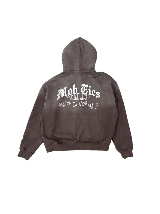 WHAT IS NORMAL ZIP-UP HOODIE