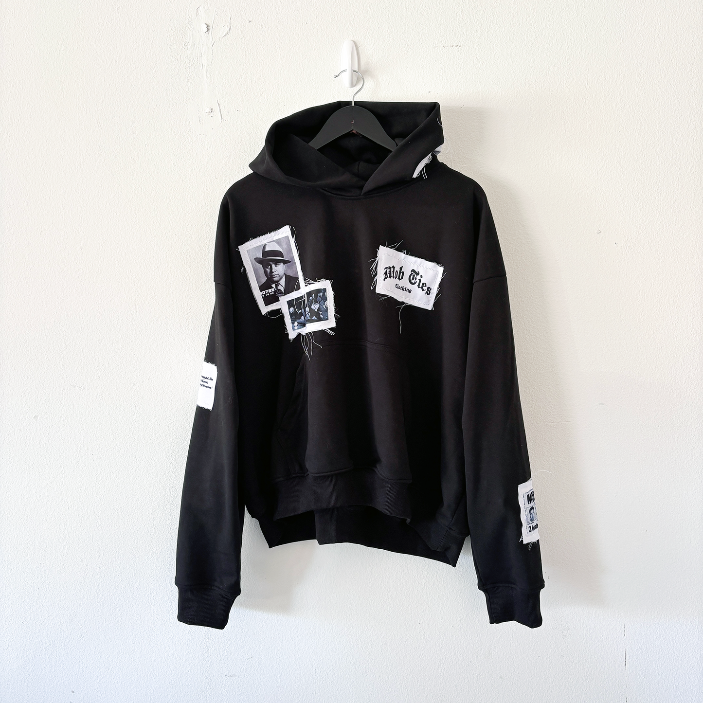 CAPONE HOODIE (BLVCK)