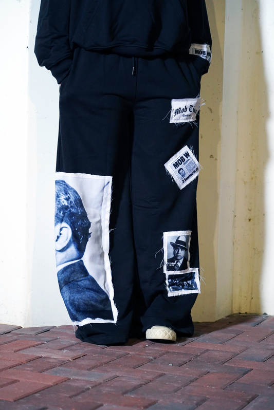 CAPONE SWEATPANTS (BLVCK)